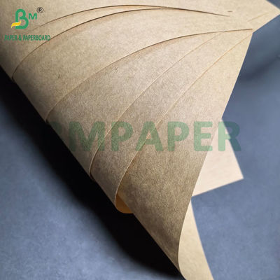 70g 80g Geri dönüştürülmüş Yüksek Güçlü Kahverengi Çuval Kraft Paket Kağıdı