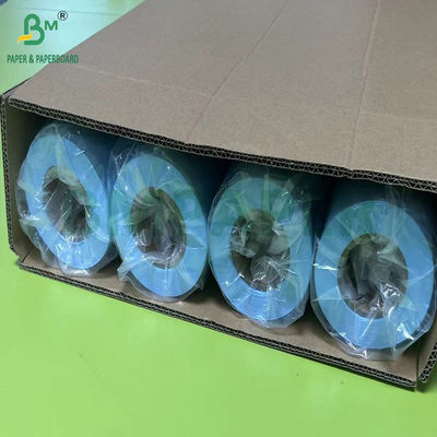 80gm İki taraflı Mavi Mühendislik CAD Yazdırma Planı Kağıt 620mm x 50m