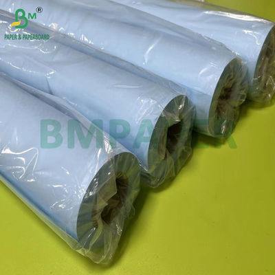 Düz geniş formatlı mürekkep püskürtücüsü 80g taslak grafik kağıdı 880mm x 50 metre