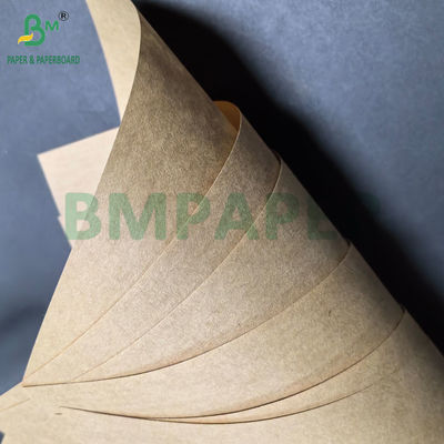 70g 80g Islak Dayanıklı Kahverengi Çuval Kraft Paket Kağıdı Soğutma Yastığı için