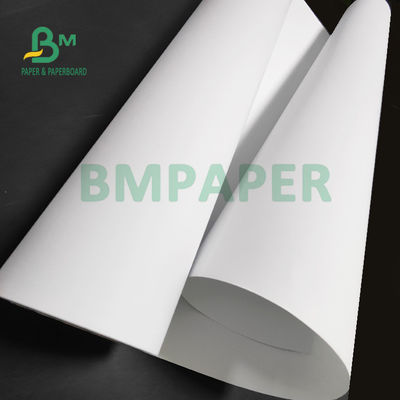 108GSM 180GSM Grafik baskı için kaplı Plotter Bond Kağıt Rulo 36'' X 50m