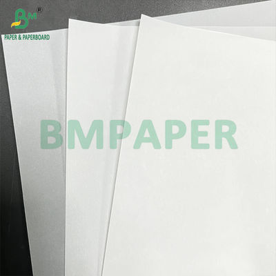 65 95 GSM Düşük Kapalılık Doğal Beyaz Çizim İzleme Kağıdı 8.5 x 11 Inç