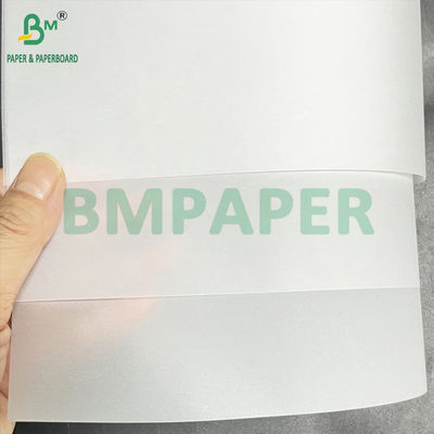 65 95 GSM Düşük Kapalılık Doğal Beyaz Çizim İzleme Kağıdı 8.5 x 11 Inç