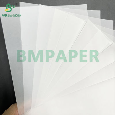 A3 İzleme Yastıkları 55gm 105gm Beyaz Şeffaf Vellum Kağıdı Mürekkep Jeti Baskı