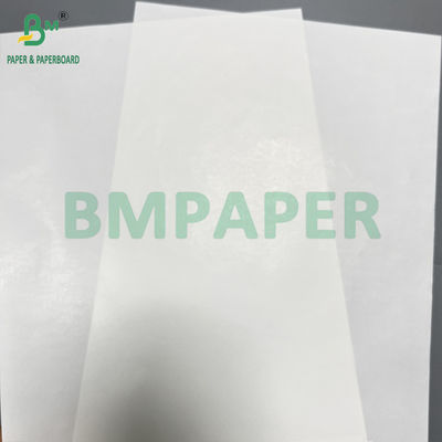 Tek taraflı Parlak 62 65 GSM Etiket Yapımı İçin Beyaz Islak - Güçlü Kağıt Rulo