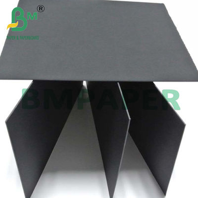 Kalın ve sağlam siyah renkli karton paketleme kutusu 200 gram 230 gram