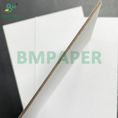 Gri çekirdek iki taraflı beyaz kaplı dupleks 3 mm kalınlığında Lamanited Board In Sheet