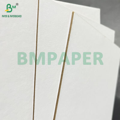 Gri çekirdek iki taraflı beyaz kaplı dupleks 3 mm kalınlığında Lamanited Board In Sheet