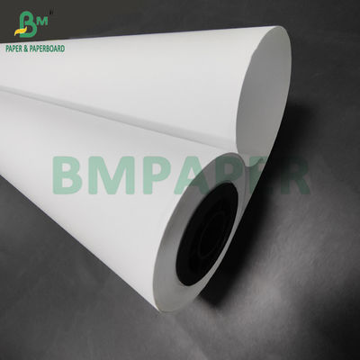 24 lb 40 lb Mat Kaplı Bağlama Kağıdı Mühendislik Baskı için 36' x 100ft 2' çekirdeği