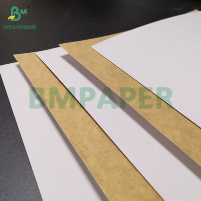 200 - 365g CKB Katlanabilir Karton Kek Kutuları İçin Beyaz Kaplı Kraft Kağıt Kartonu