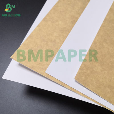 200 - 365g CKB Katlanabilir Karton Kek Kutuları İçin Beyaz Kaplı Kraft Kağıt Kartonu