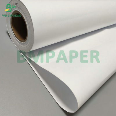 24' X 150ft kaplı 28lb mürekkep püskürtücüsü Kağıt Bağlantı Rulo 2' çekirdeği