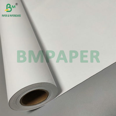 24' X 150ft kaplı 28lb mürekkep püskürtücüsü Kağıt Bağlantı Rulo 2' çekirdeği