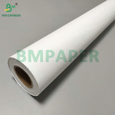 24' X 150ft kaplı 28lb mürekkep püskürtücüsü Kağıt Bağlantı Rulo 2' çekirdeği