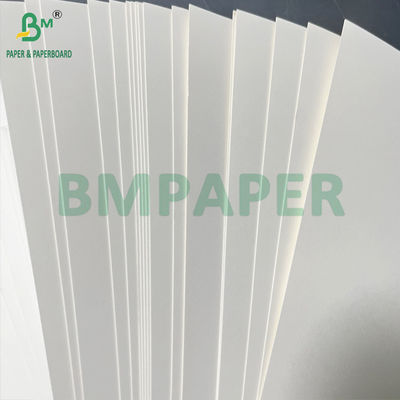 Geri dönüştürülebilir Pürüzsüz 350gm + 20g Tek taraflı PE kaplı Beyaz Yemek Tablosu 900mm