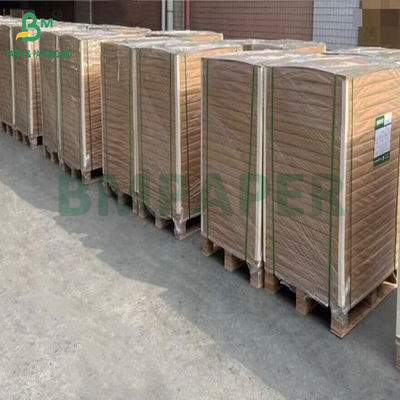 Geri dönüştürülebilir Pürüzsüz 350gm + 20g Tek taraflı PE kaplı Beyaz Yemek Tablosu 900mm