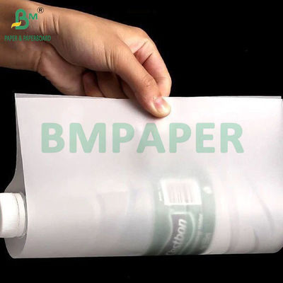 100gm Kitap Etiketleri İçin Şeffaf İzleme Çizim Kağıdı 24' x 36' Yıkım Dayanıklı