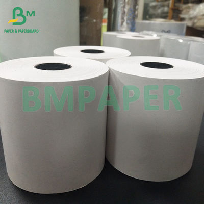 48 gram 3 1/8 &quot;x 260&quot; beyaz termal makbuz kağıdı ATM Kredi kartı için Jumbo Roll