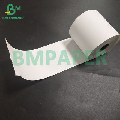 48 gram 3 1/8 &quot;x 260&quot; beyaz termal makbuz kağıdı ATM Kredi kartı için Jumbo Roll