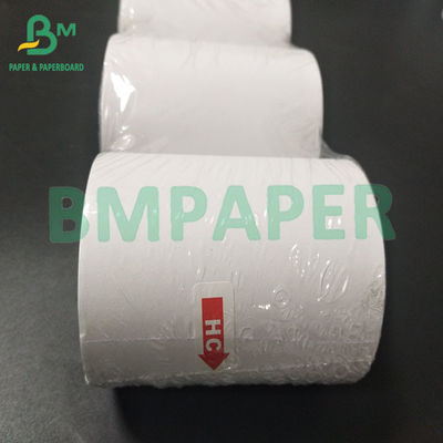 48 gram 3 1/8 &quot;x 260&quot; beyaz termal makbuz kağıdı ATM Kredi kartı için Jumbo Roll