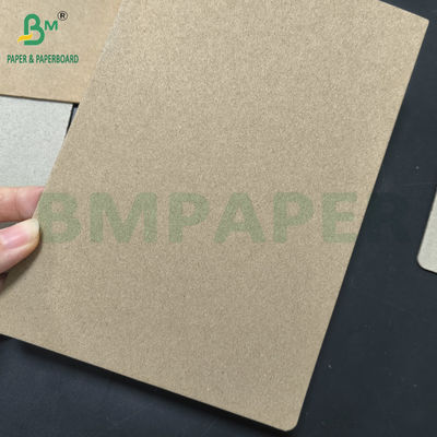 Ultra Sert Yumuşak Kraft Chipboard Kağıt 1.5mm Geri Dönüştürülmüş Malzemeler