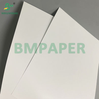 170g 200g Offset baskı için beyaz mat kaplı kağıt 70cm x 100cm boş kağıtlar