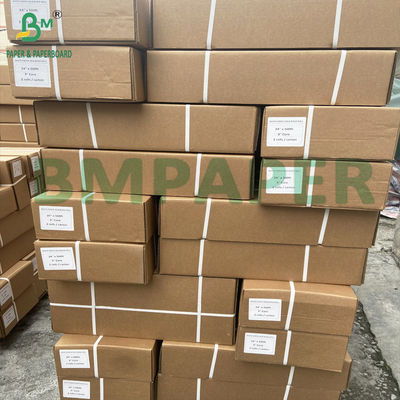 Mürekkep püskürtmesi için 108 gram beyaz kaplamalı bağlama kağıdı 914 mm x 30 m rulo