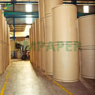 Ekmek torbaları için 40 gramlık süper takvimli beyazlanmış kraft kağıdı Ultra pürüzsüzlük