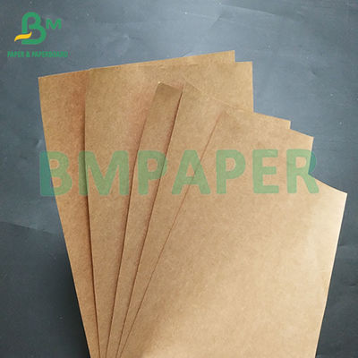 90gm 120gm Yüksek kırılma direnci düz kahverengi kraft çuval kağıdı