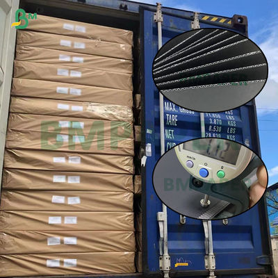 F Flüt, hediye kutuları yapmak için siyah dalgalanmış karton B1 700x1000Mm tablo biçimi