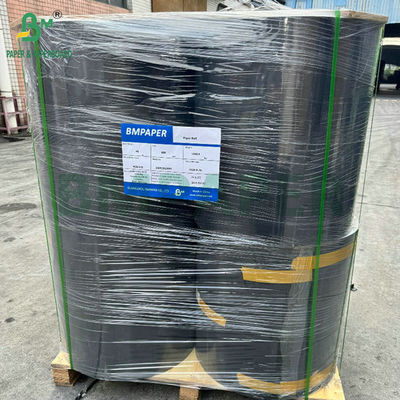 Fotoğraf Çerçeve için 400 gram 450 gram kaplamadan katı siyah pulpa kağıdı 400 x 400 mm