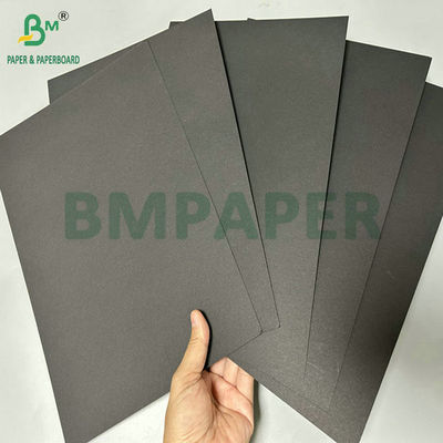 Fotoğraf Çerçeve için 400 gram 450 gram kaplamadan katı siyah pulpa kağıdı 400 x 400 mm