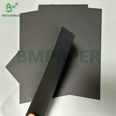 Fotoğraf Çerçeve için 400 gram 450 gram kaplamadan katı siyah pulpa kağıdı 400 x 400 mm