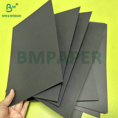 Fotoğraf Çerçeve için 400 gram 450 gram kaplamadan katı siyah pulpa kağıdı 400 x 400 mm
