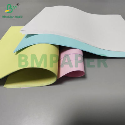 65 gsm 75 gm Karbonsuz NCR Bilgisayar Baskı Kağıdı Taşıyıcı Kartı 77 x 110cm