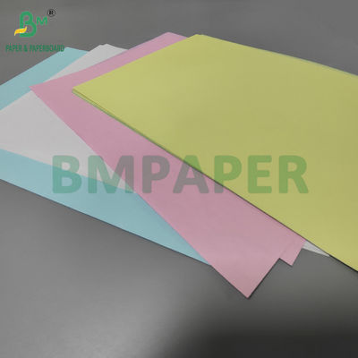 65 gsm 75 gm Karbonsuz NCR Bilgisayar Baskı Kağıdı Taşıyıcı Kartı 77 x 110cm