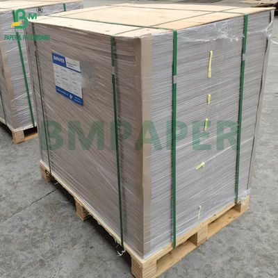 Kalın Dupleks Tahta 2 Tarafla Kaplı Beyaz 1.0mm 0.8mm 0.7mm 31x43 inç