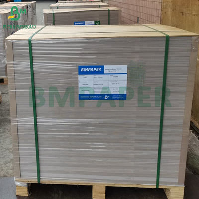 Kalın Dupleks Tahta 2 Tarafla Kaplı Beyaz 1.0mm 0.8mm 0.7mm 31x43 inç