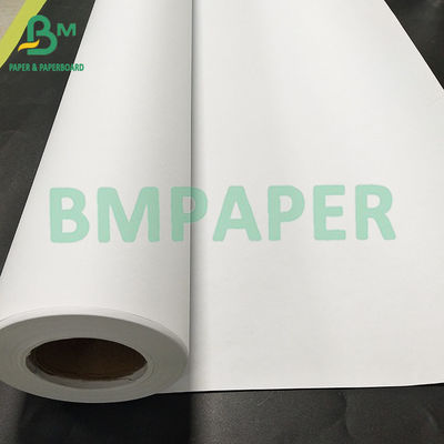 80GSM Kaplamamış Beyaz CAD Bağlantı Çizim Kağıdı İnşaat Çizimi