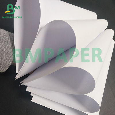 80GSM Kaplamamış Beyaz CAD Bağlantı Çizim Kağıdı İnşaat Çizimi
