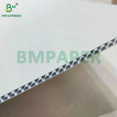2 kat 3 kat beyaz dalgalı karton 100g + 100g + 100g E F Flüt Paket Kutusu için