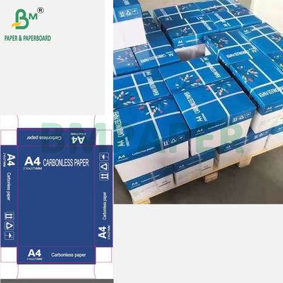 60gm 70gm Karbonsuz Kağıt A4 NCR Kağıt Fatura Alım Sayfaları Çok Renkli