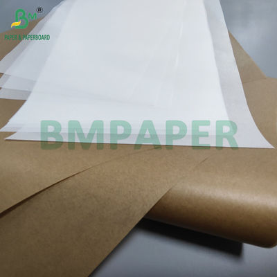40gm 2 taraflı Silikon kaplı Parşömen Kağıdı Fırında Kızartmak İçin 1050 x 1300mm