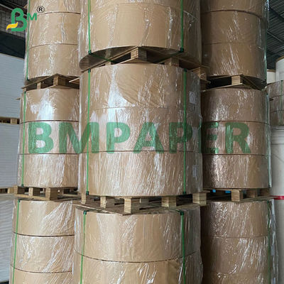 190g Kavanoz Kağıdı 100 % Virgin Wood Pulp Custom Coated For Paper Bowl