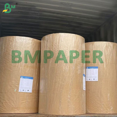 190g Kavanoz Kağıdı 100 % Virgin Wood Pulp Custom Coated For Paper Bowl