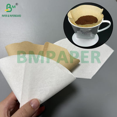 50gm Beyazlamamış Doğal Kahve Kağıdı Filtre Kağıdı Gıda Sınıfı Hammadde