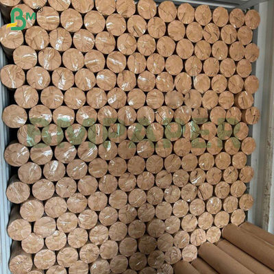 Beyaz mühendislik tahvil kağıdı 2 inç / 3 inç 20lb bakire ahşap pulp