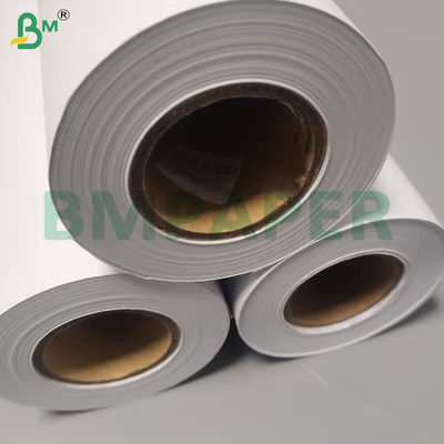 Beyaz mühendislik tahvil kağıdı 2 inç / 3 inç 20lb bakire ahşap pulp