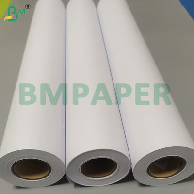 Beyaz mühendislik tahvil kağıdı 2 inç / 3 inç 20lb bakire ahşap pulp