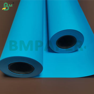 24lb Çift Mavi CAD Bağlama Kağıdı Virgin Wood Pulp Mühendislik Kullanımı